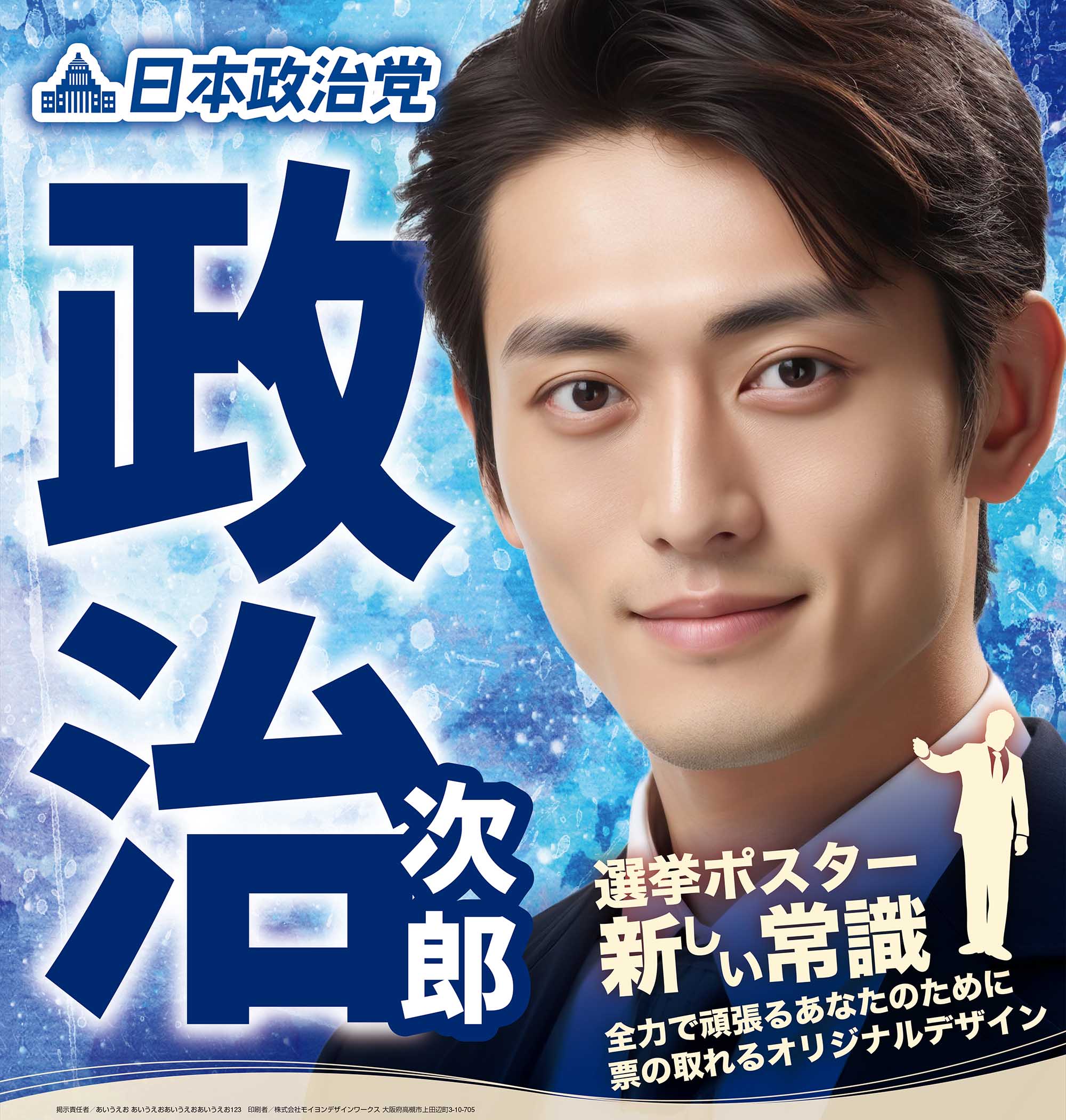 選挙ポスター制作